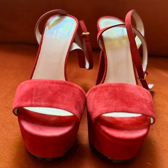 Gucci platform heels - Picture 1 of 4